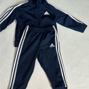 Adidas baby Navy Tracksuit Outfit 12 months